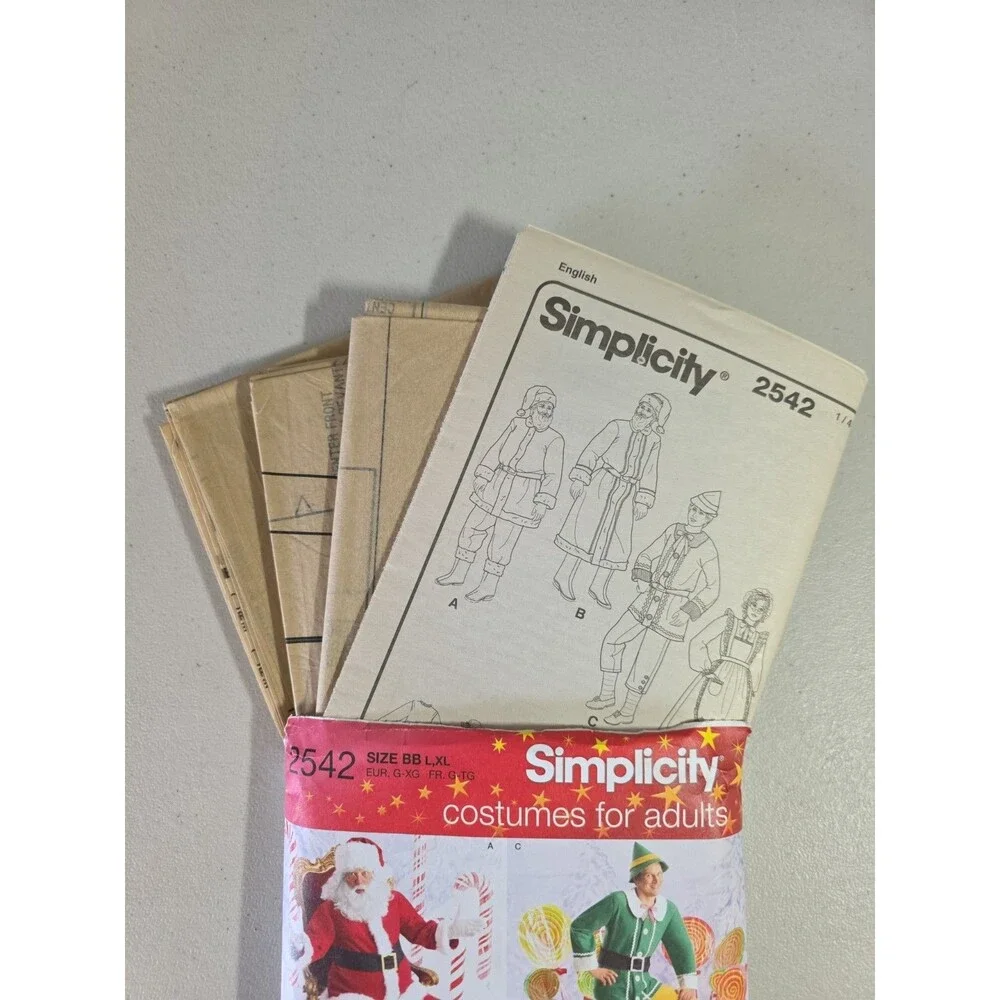Simplicity uncut pattern